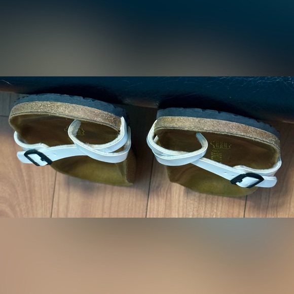 Birkenstock Piazza Sandals White Size 8/39 - Picture 4 of 6